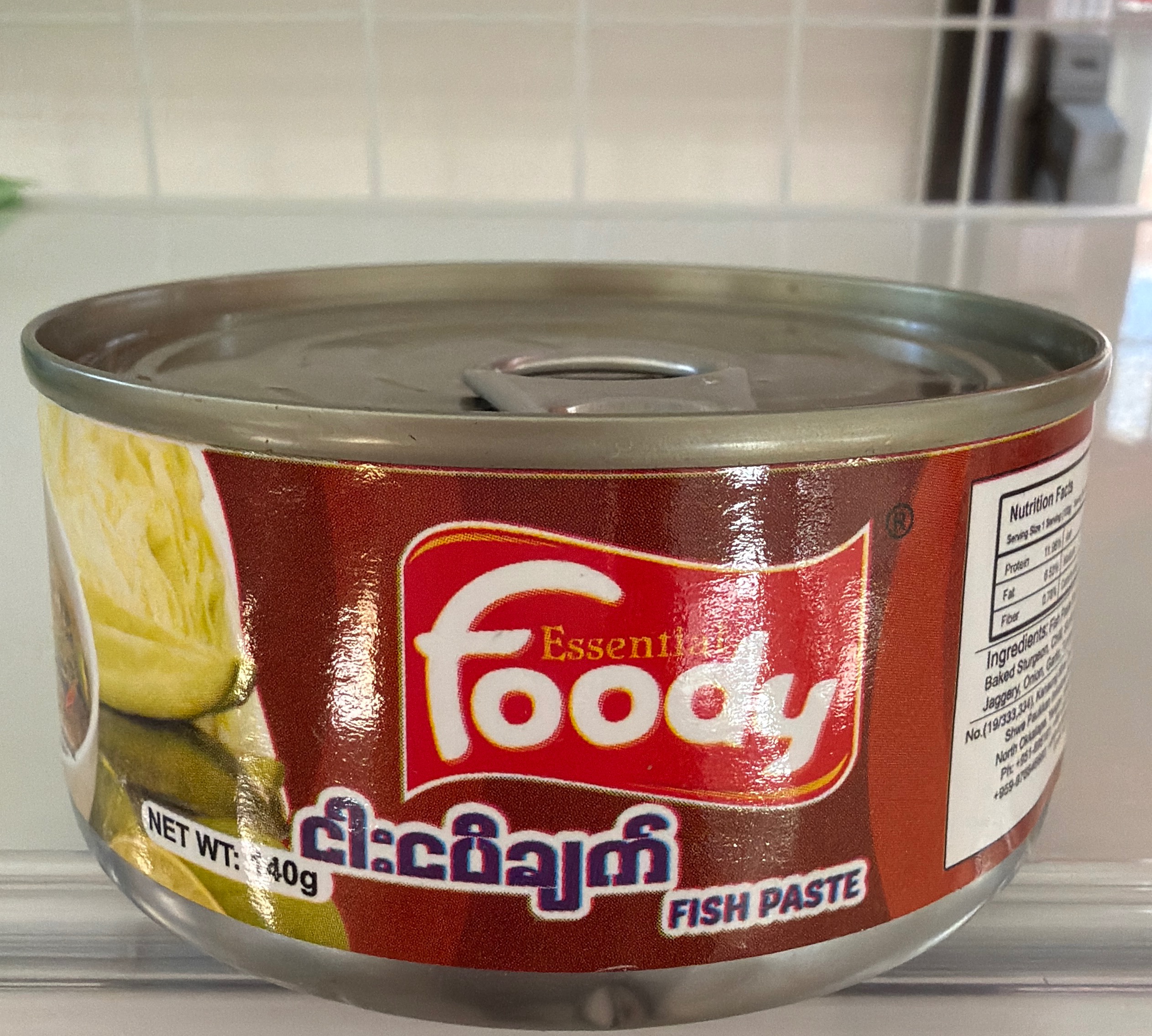 Foody ငါးငပိချက် 140g