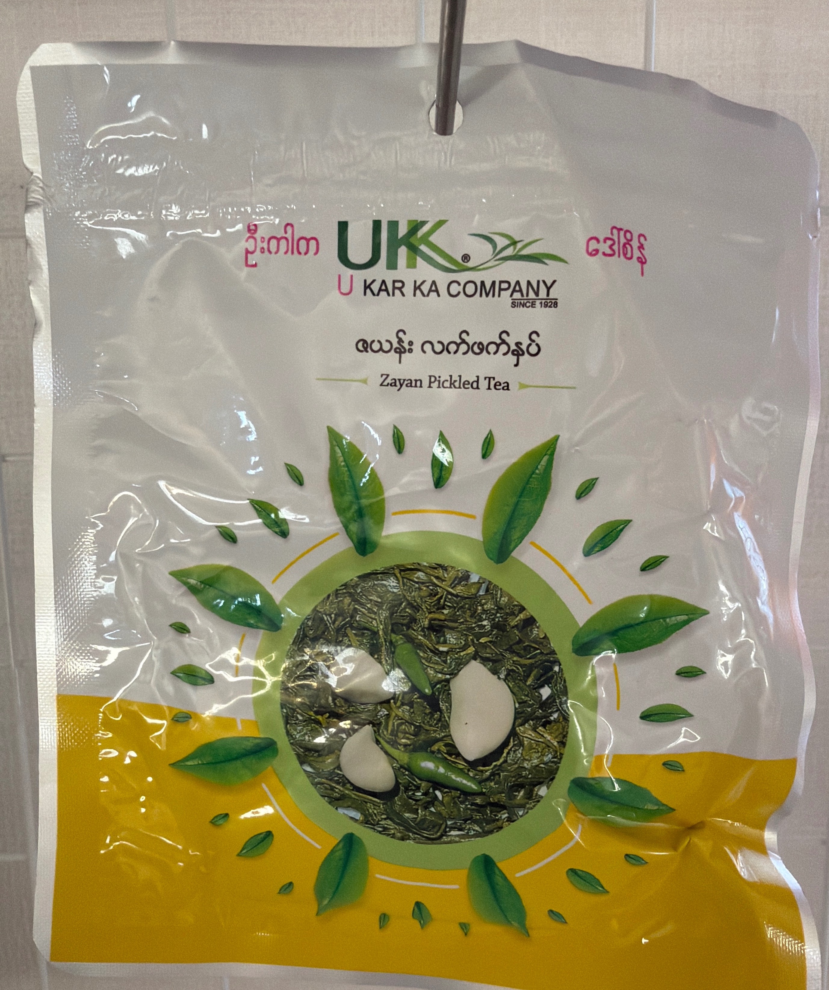 ဦးကာက ဇယန်းလက်ဖက်နှပ် 80g